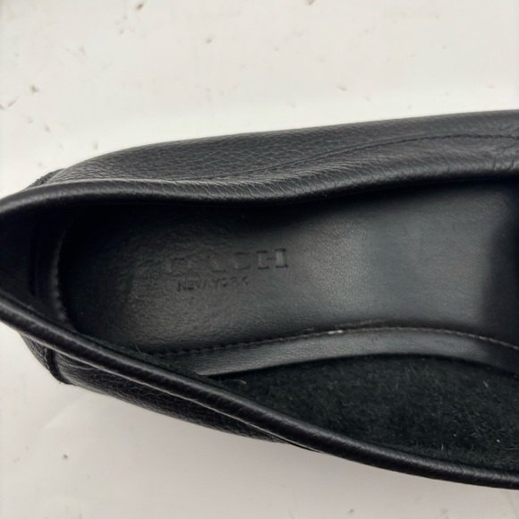 Coach Fredrica Loafer Shoes Black Size 6 - Picture 4 of 9